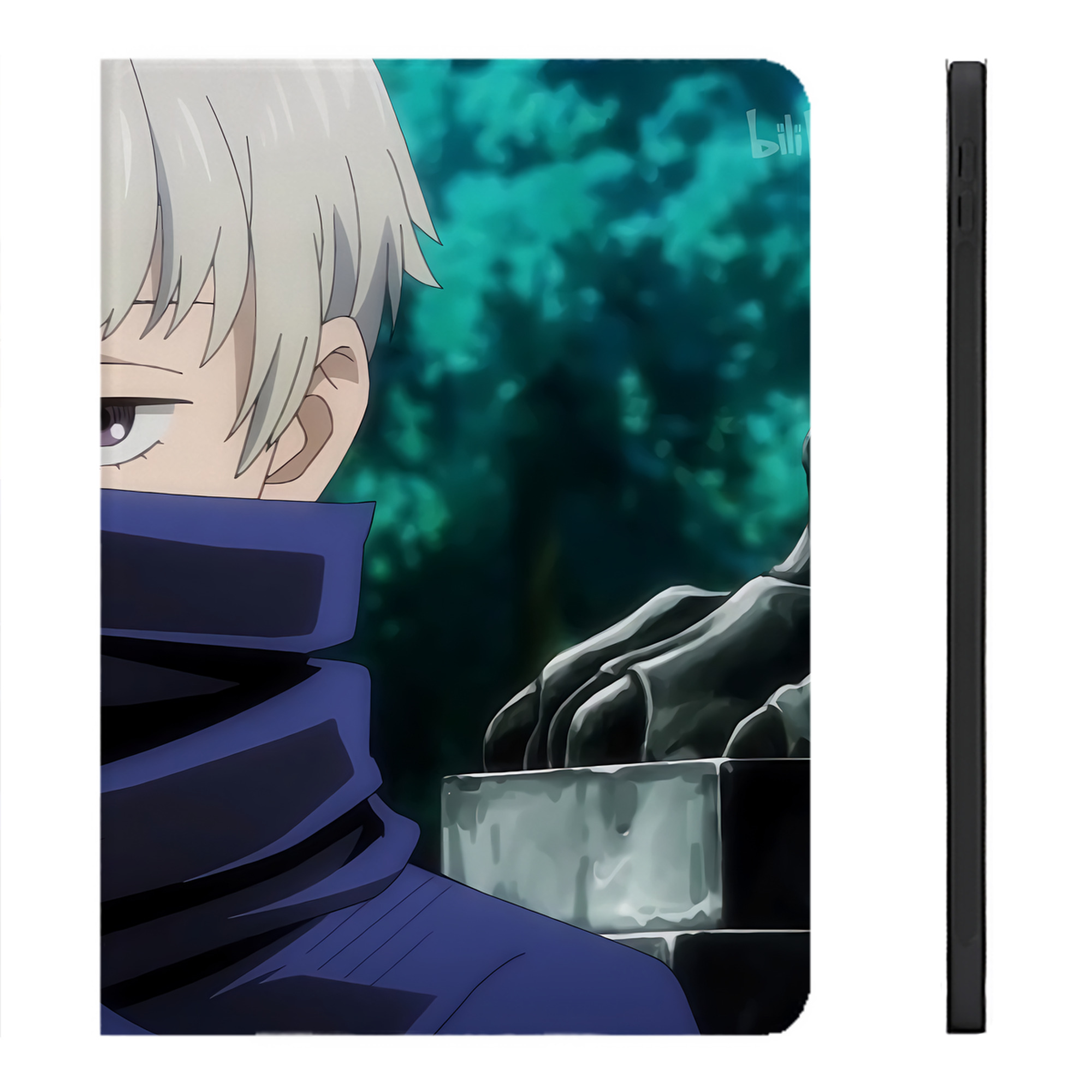 （画像用） 呪術廻戦 Jujutsu Kaisen IPadケース ペンホルダー付き ブックスタイルデザイン